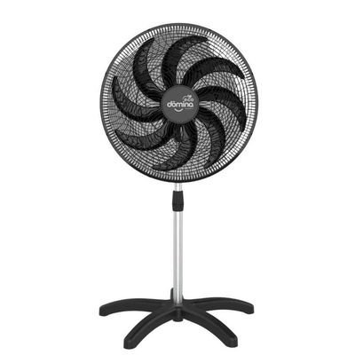 Ventilador Pedestal Coluna 60 Cm 8 Hélices Pás Bivolt Oscilante Dômina