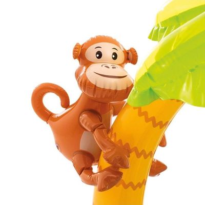 Piscina Inflável Ilha Tropical Infantil Com Cobertura 45 Litros Intex