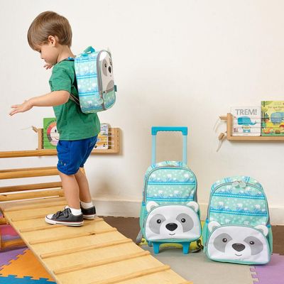 Mochila Infantil Pets Urso Polar  Azul U / Azul