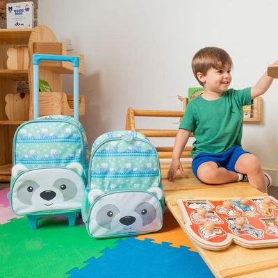 Mochila Infantil Pets Urso Polar  Azul U / Azul