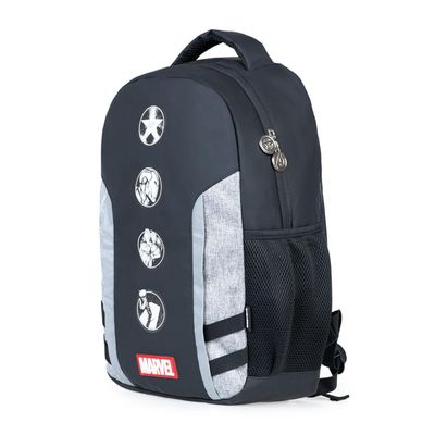 Mochila Escolar Masculina Marvel Vingadores Preta U / Preto