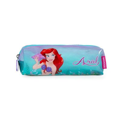 Estojo Escolar Pequeno Feminino Ariel Rosa U / Rosa