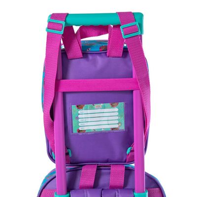 Lancheira Escolar Feminina Dra Brinquedos U / Verde claro