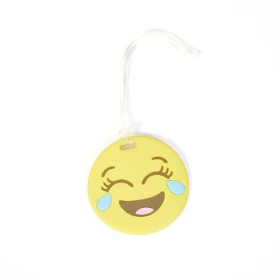 Tag de Mala Carinhas Amarela U / Amarelo