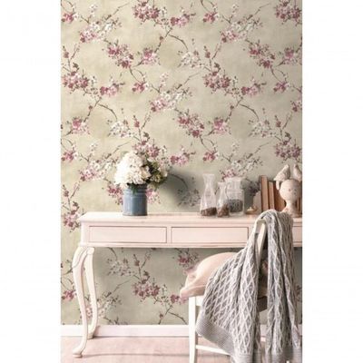 Papel De Parede Valentine Ramage 17201 - Rolo 10m X 0,53m
