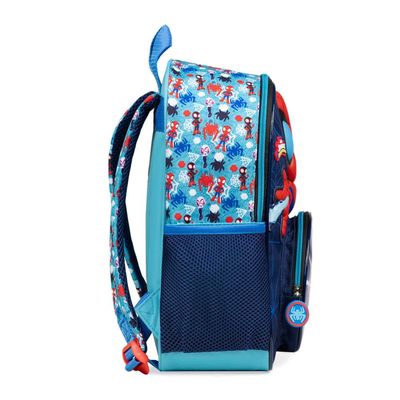 Mochila Escolar Masculina Infantil Spidey Baby U / Azul escuro