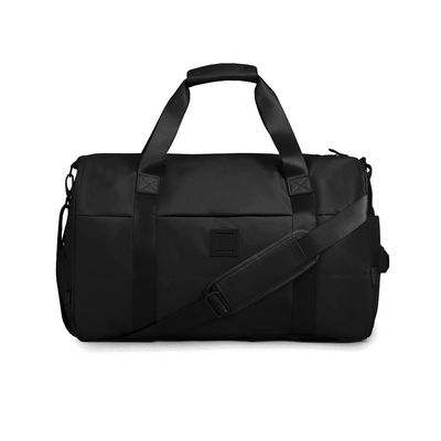Bolsa de Viagem Média Esportiva Puff Preta M / Preto