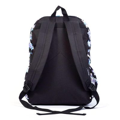 Mochila Escolar Feminina Black Velvet Stars Preta U / Preto