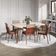 Conjunto Sala De Jantar 6 Cadeiras San Paolo Carraro Petra E Rosê