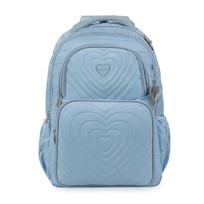 Mochila Escolar Feminina Juvenil BG Girl Azul U / Azul