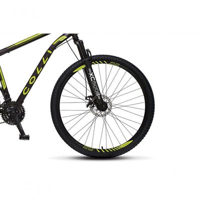 Bicicleta Athena Aro 29 Em Aço Com 21 Marchas Colli Preto-amarelo