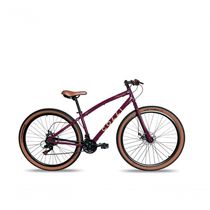 Bicicleta Aro 29 Vancouver 21 Marchas Freio A Disco Colli Roxo