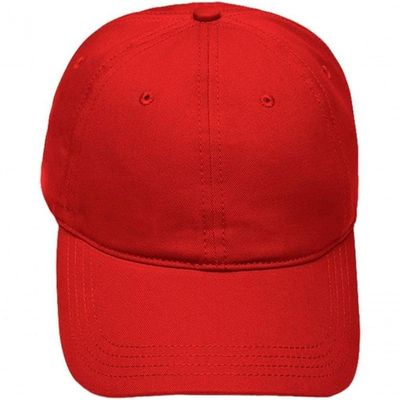 Boné Liso Esportivo Aba Curva Ajuste Metal Unissex Cor:vermelho