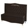 Kit De Cabeceira De Cama Box E Calçadeira Baú Barcelona Casal 140 Cm Retro Capitonê Suede Marrom Do Lar Móveis