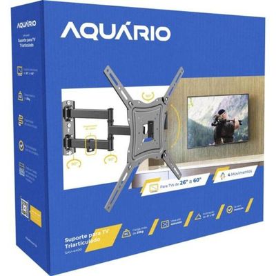 Suporte Triarticulado Para Tv Universal 26-60 Sav-4400 Aquário