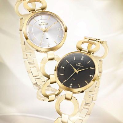 Relógio Technos Feminino Elos Dourado - 2035mwh-1p 2035mwh-1p