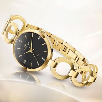 Relógio Technos Feminino Elos Dourado - 2035mwh-1p 2035mwh-1p
