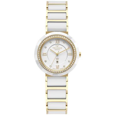 Relógio Technos Feminino Ceramic-saphire Dourado - 2036mrp-1b 2036mrp-1b