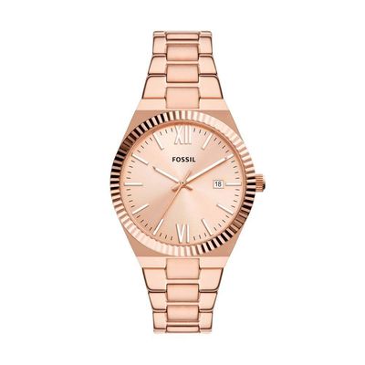 Relógio Fossil Feminino Scarlette Rosé - Es5258-1jn Es5258-1jn