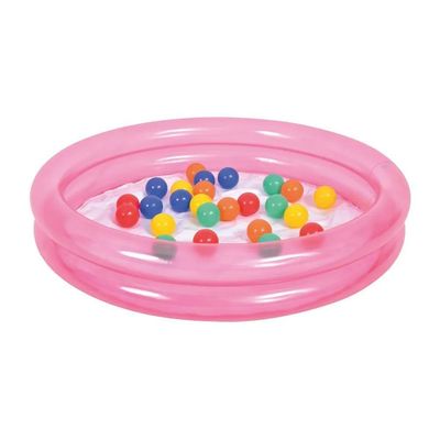 Piscina De Bolinhas Inflável Infantil 25 Bolas 120 Litros Jilong