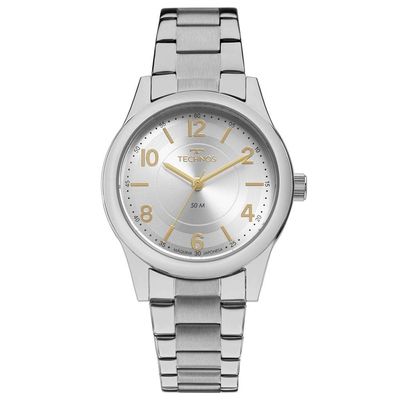 Relógio Technos Feminino Boutique Prata - 2035mfus-3k 2035mfus-3k