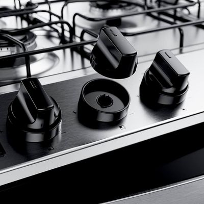 Fogão Brastemp 5 Bocas BFS5NDB com Queimadores Rápidos, Forno com Visão Panorâmica e Botões Removíveis Branco / Bivolt