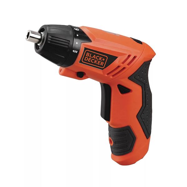 Kit Parafusadeira Black & Decker KC4815B-BR a Bateria com 16 Acessórios - 4,8V Bivolt