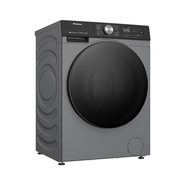 Lava e Seca Hisense 11/7kg WD3S11 com Motor Inverter, Controle Wi-Fi, 13 Programas de Lavagem e 3 de Secagem, Painel Touch Titanium / 220V Lava e Seca Hisense 11/7kg WD3S11 com Motor Inverter, Controle Wi-Fi, 13 Programas de Lavagem e 3 de Secagem, Painel Touch Titanium / 220V