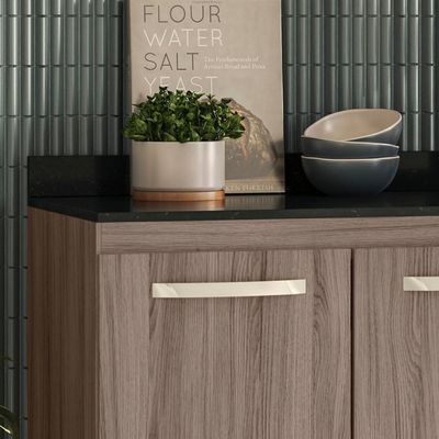 Tampo Para Balcão De Cozinha 120cm Maly N03 Onix - Mpozenato