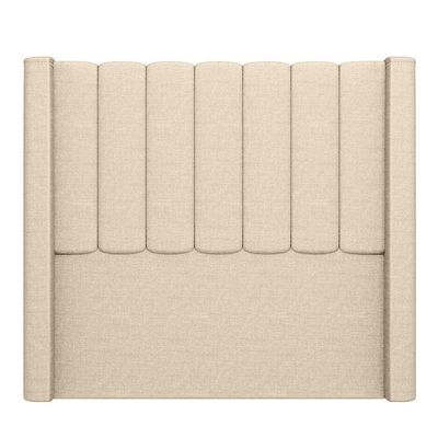 Cabeceira Casal King Cama 195cm Claire I02 Linho Bege - Mpozenato