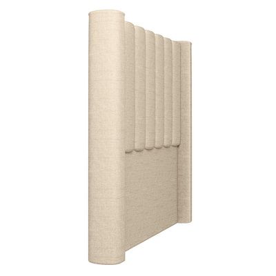 Cabeceira Casal King Cama 195cm Claire I02 Linho Bege - Mpozenato