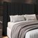 Cabeceira Casal Queen Cama 160cm Claire I02 Linho Preto - Mpozenato