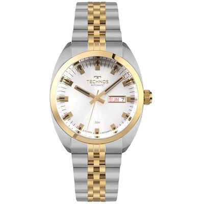 Relógio Technos Masculino Automatico Bicolor - 8205oq-1k 8205oq-1k
