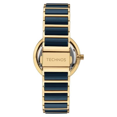Relógio Technos Feminino Ceramic Sapphire Dourado - 2035lmm-1a