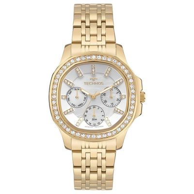 Relógio Technos Feminino Dourado - 6p29amf-1k 6p29amf-1k
