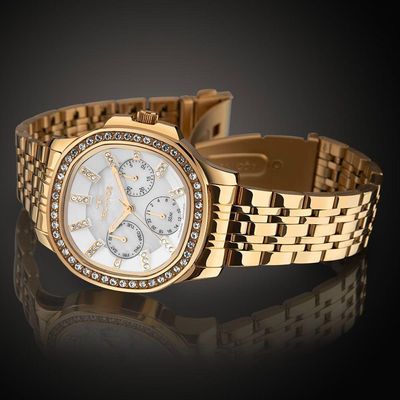 Relógio Technos Feminino Dourado - 6p29amf-1k 6p29amf-1k