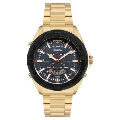 Relógio Technos Masculino Skydiver Dourado - Wt2050am/1a Wt2050am/1a