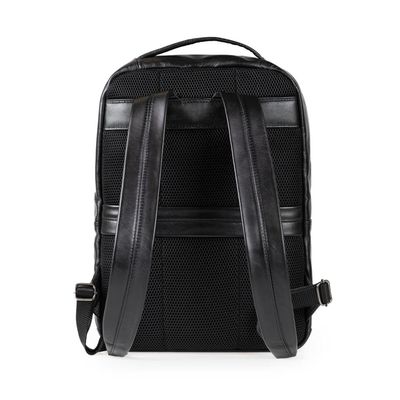 Mochila Masculina Executiva de Couro Joá Preto U / Preto