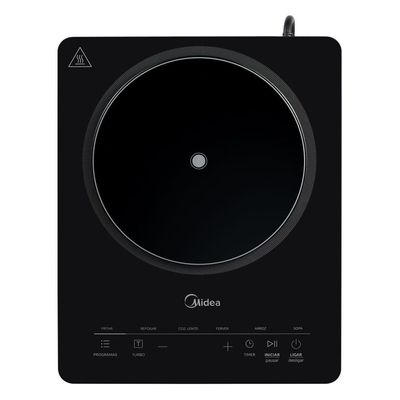 Cooktop Midea 1 Boca De Indução Portátil Even Pro 110V CYDJ11