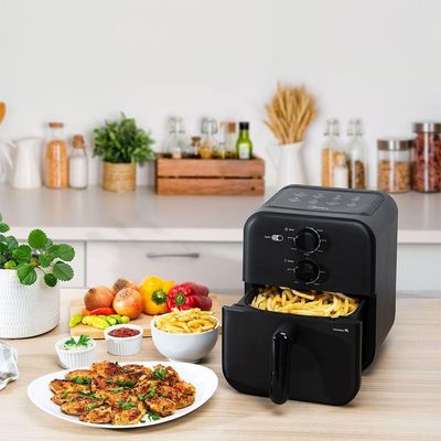 Fritadeira Air Fryer Midea Blackstone Preta 4L 110V MAF400P0APK1