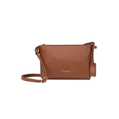 Bolsa Transversal Feminina Soft Premium Caramelo P / Caramelo