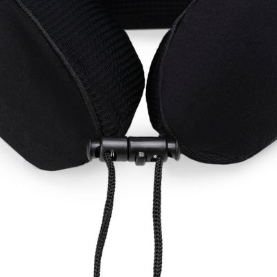 Almofada de Pescoço Premium Preta U / Preto