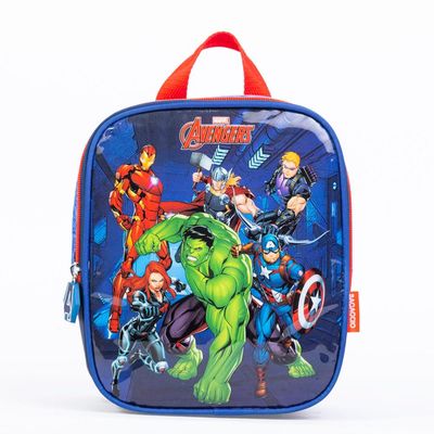 Lancheira Escolar Masculina Térmica Marvel Vingadores Azul U / Azul