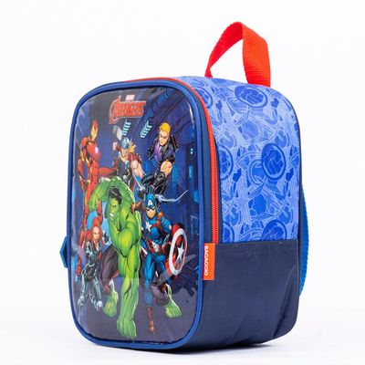 Lancheira Escolar Masculina Térmica Marvel Vingadores Azul U / Azul