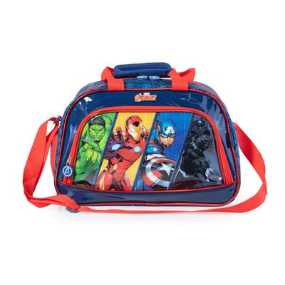 Bolsa de Viagem Masculina Vingadores  Azul U / Azul