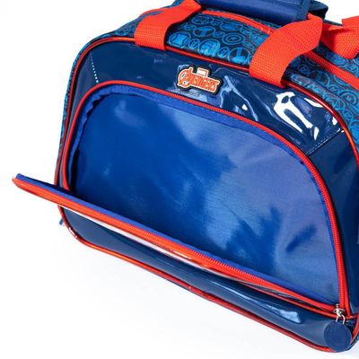 Bolsa de Viagem Masculina Vingadores  Azul U / Azul