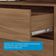 Guarda-roupa Casal 194,4cm 6 Portas 2 Gavetas Horácio Jatoba