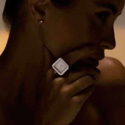 Relógio Anel Euro Feminino Unique Rosé - Eu2035ywy-4ji Eu2035ywy-4ji