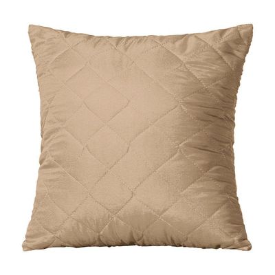 Capa De Almofada Mr 45cm X 45cm 1 Peça Matelada 100% Poliéster - Cáqui