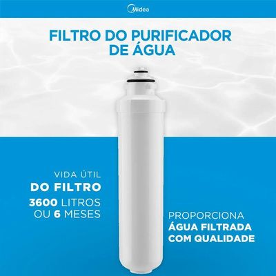 Filtro De Reposição Para Purificador De água Midea FPBTNB